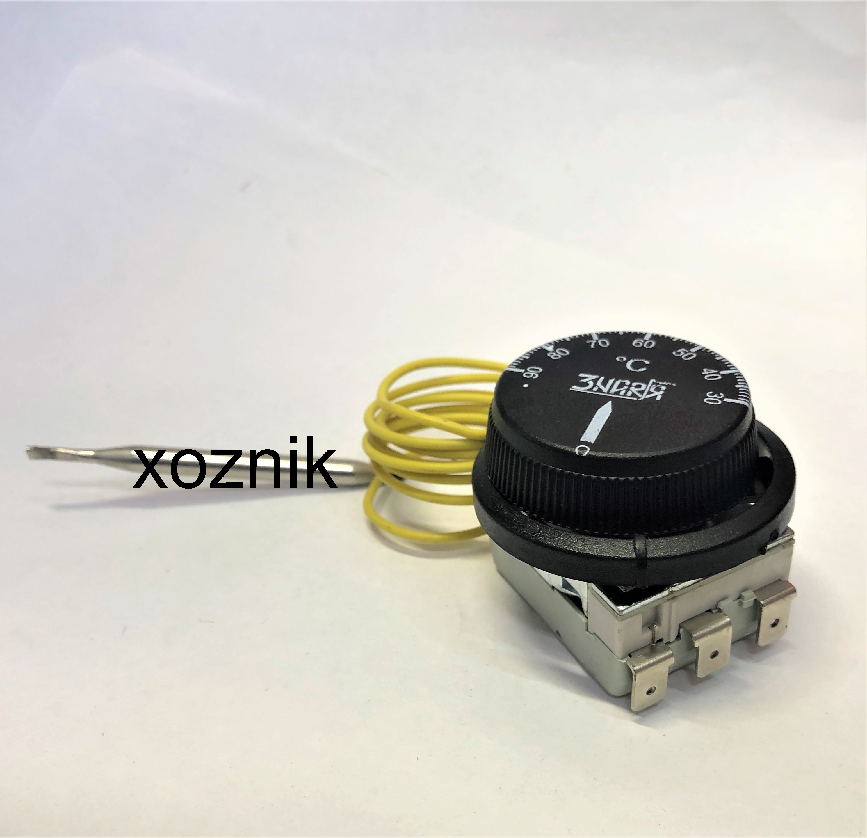 Терморегулятор капиллярный 30-90ºC  TIMAX (16A)  3 контакта  ST-077